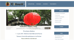 Desktop Screenshot of ic2know.com