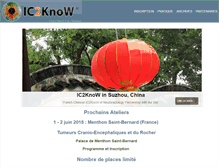 Tablet Screenshot of ic2know.com
